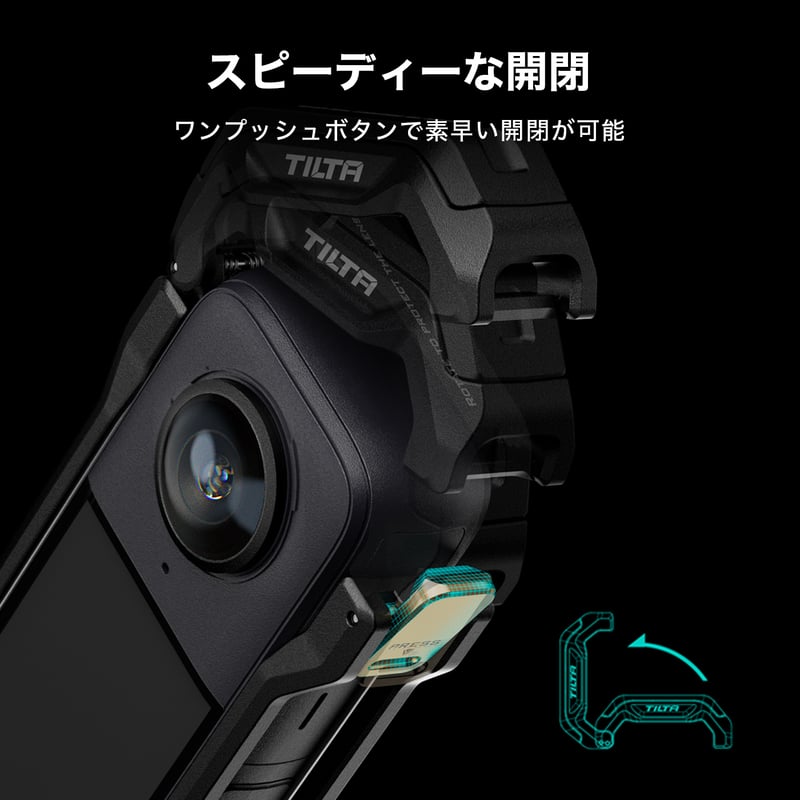 Insta360 X4用フルカメラケージ Full Camera Cage for Insta