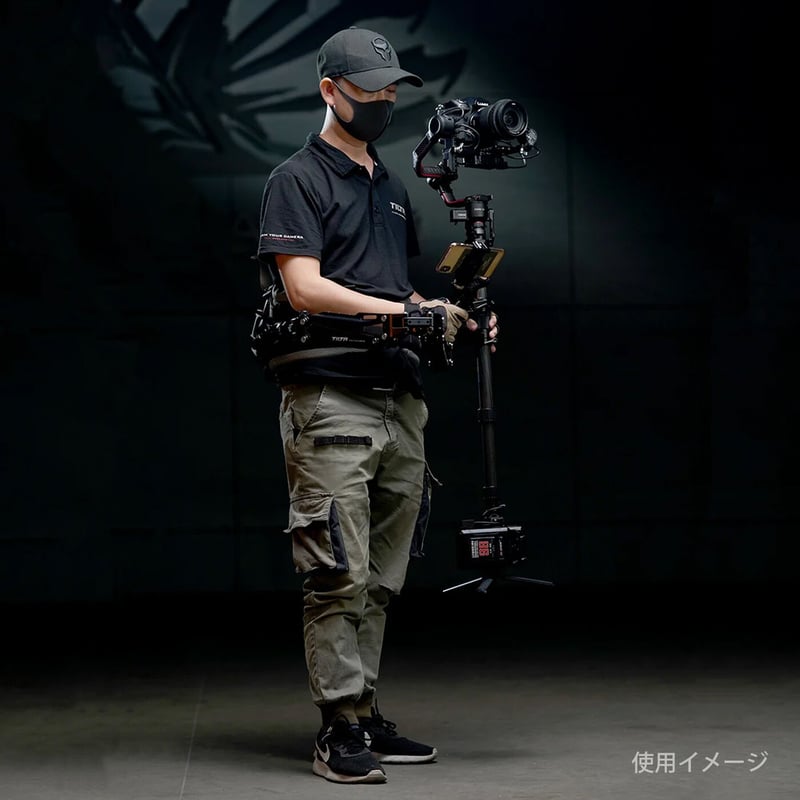 極美品 TILTA FLOAT二刀流(T01-V)+ T01-QPA のセット Tilta Float Handheld Gimbal Support System - V