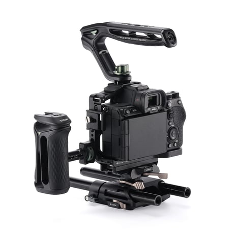 ソニー α7 V用フルカメラケージ プロキット (TA-T100-C-B)　[α7V, α7IV, α7R V対応]