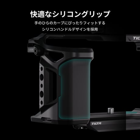 ソニー VLOGCAM ZV-E10 II 用フルカメラケージ (TA-T69-FCC-B) Full Camera Cage for Sony ZV-E10 II