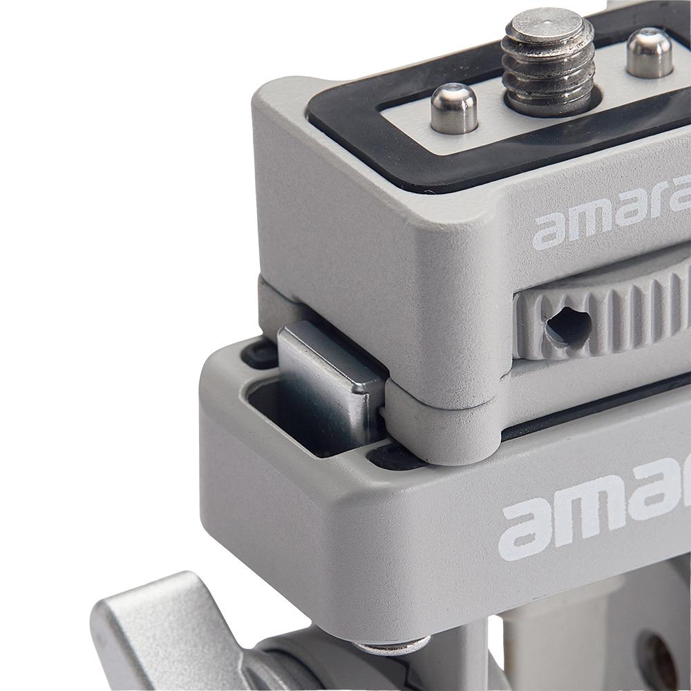MAMIYA4眼アダプター amaran Ace E-Lock アダプター (1/4-20 インチ & 3/8-16