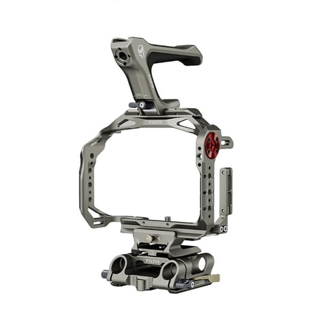 Camera Cage for Canon R6 Mark II Basic Kit (TA-T45-A) フルケージ、トップハンドル、LWSベースプレート