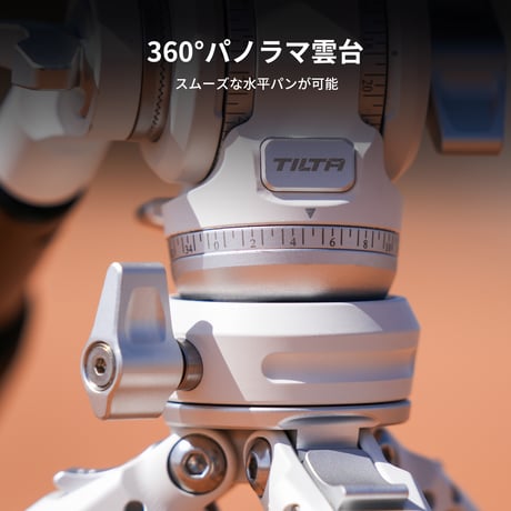 TILTA VT03 フルード雲台付きテーブルトップビデオ三脚 カーボン脚 (TT-VT03-FB)