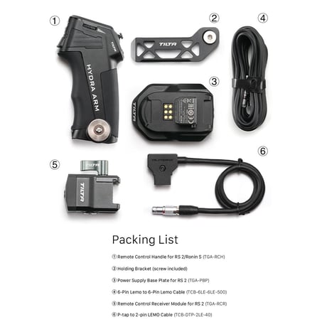 Remote Control Kit for DJI Ronin (TGA-RCK) DJI RS2/RS3 Pro/4 Pro対応