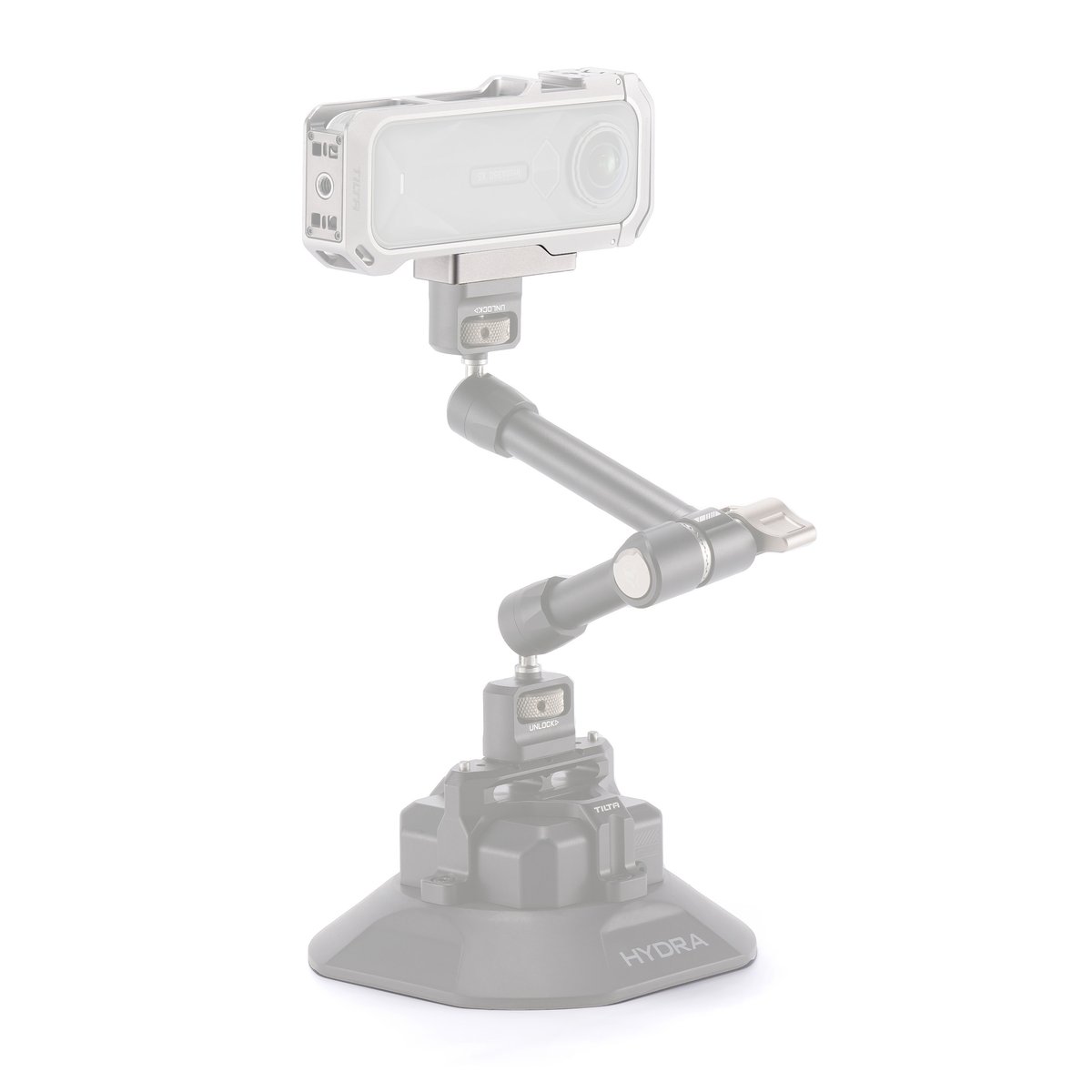 Insta360 X5 フルカメラケージ用 横位置マウントプレート - Titanium Gr