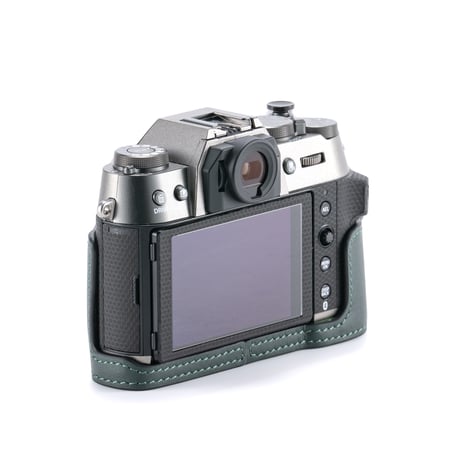 [アウトレット] 富士フイルム X-T50用レザーケース Leather Camera Case for Fujifilm X-T50 - Green (TA-T71-LCC-GN)