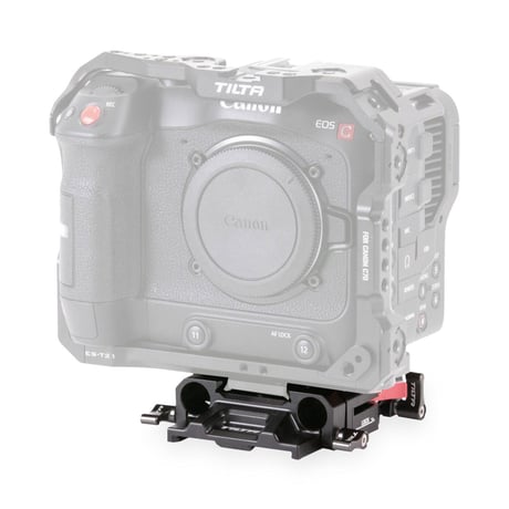 [生産終了] Tiltaing 15mm LWS Baseplate Type V - Black (TA-BSP5-15-B)