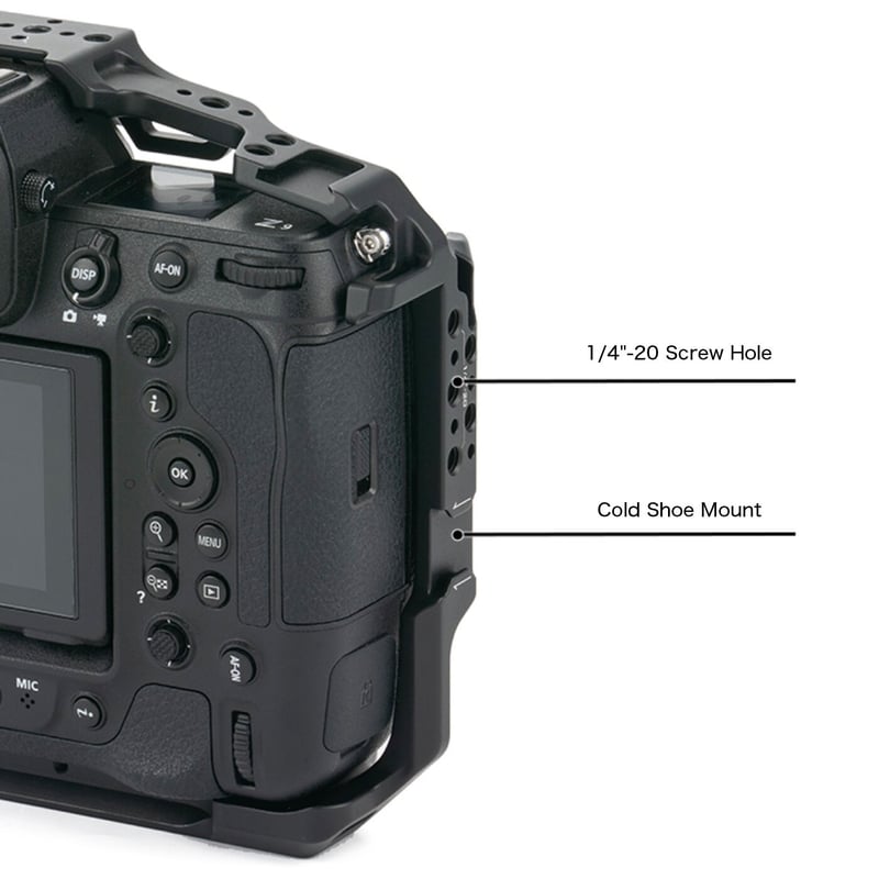 Full Camera Cage for Nikon Z9 - Black (TA-T31-F