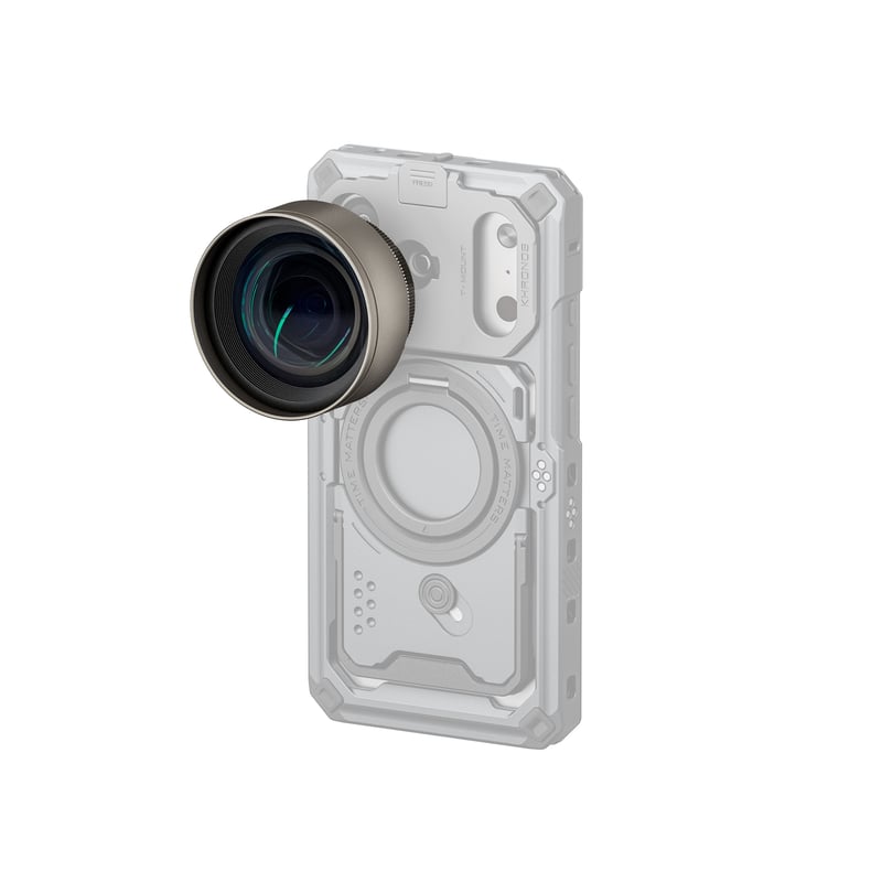 TILTA Tマウント スマホレンズ4本セット アダプター付き Tilta Khronos iPhone Tマウント交換レンズ (マクロ/超広角/望遠/魚眼)