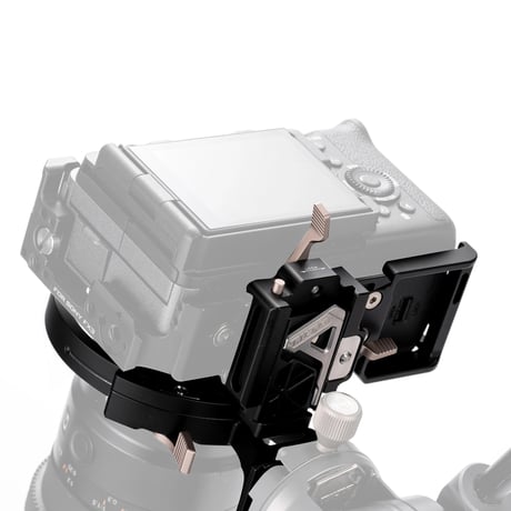 水平垂直切り替えマウントプレート Tilta Adjustable Vertical Camera Support Bracket (TA-VSB-SN-B)