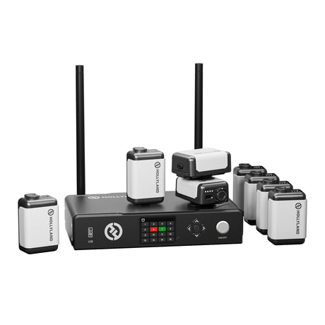 Hollyland ワイヤレスタリーシステム Wireless Tally System-8 Lights (タリーライト x8 タリーステーション x1)