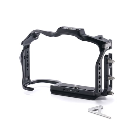 キヤノン EOS R6 Mark III /R5 Mark II用フルカメラケージ - ブラック (TA-T99-FCC-B)
