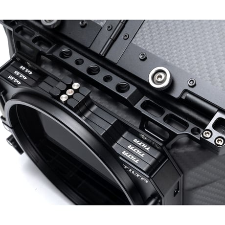 4×5.65 Carbon Fiber Matte Box (Clamp-on) with Single Backing マットボックス