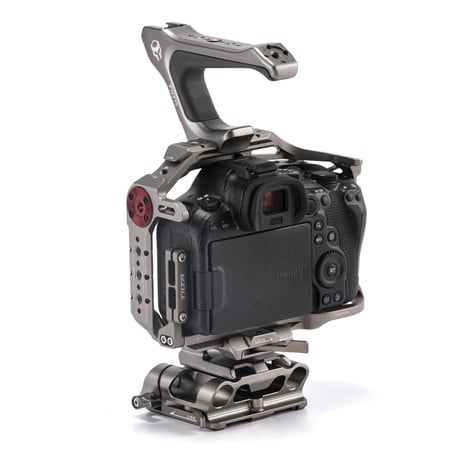 Camera Cage for Canon R6 Mark II Basic Kit (TA-T45-A) フルケージ、トップハンドル、LWSベースプレート