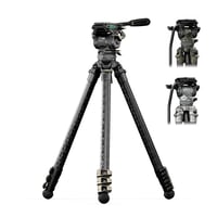 カーボン三脚[CT08] 75mm Cine Fluid Head with 3-Stage Carbon Fiber Tripod Legs (TT-CT08-75)