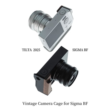 [在庫限り]Sigma BF用ビンテージカメラケージ ベーシックキット　Vintage Camera Cage for Sigma BF Base Kit  (TA-T85-A)