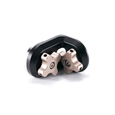Tilta Right Angle Rosette Adapter to 1/4"-20 with Locating Pins (TA-RRA-1420)
