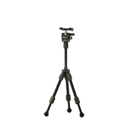 [在庫限り] 延長ポール付テーブルトップ三脚キットTabletop Ball Head with 1-Stage Carbon Fiber Tripod Legs (TT-BT03E-FB)