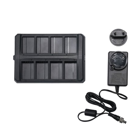 Hollyland Solidcom C1/C1Pro用8スロットバッテリーチャージャー (HL-C1PRO-CH08)