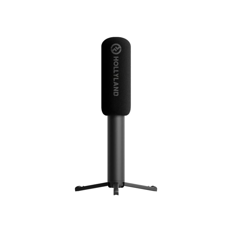 Hollyland ワイヤレスマイク用インタビューアダプター(手持ち/卓上両