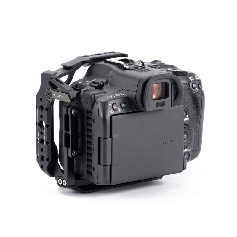 在庫限り】キヤノン EOS R5C用ハーフカメラケージ軽量キット 在庫限り】キヤノン EOS R5C用ハーフカメラケージ軽量キット
