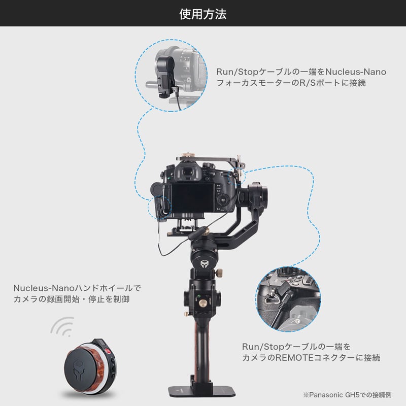 在庫限り】Nucleus-Nano Run/Stop Cable for USB-C Por 在庫限り】Nucleus-Nano Run/Stop Cable for USB-C Por