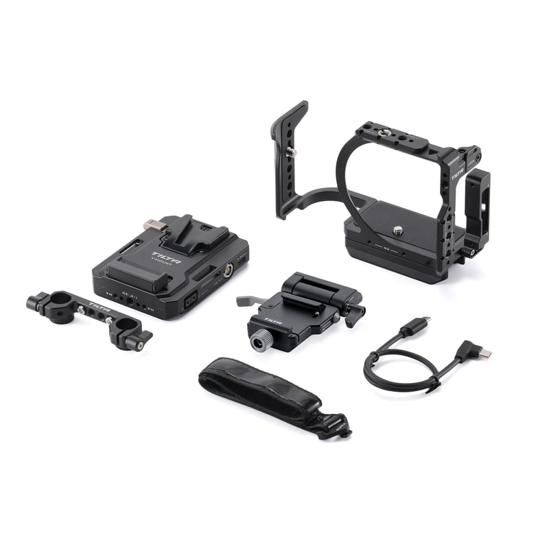 キヤノン EOS R6 V用カメラケージ パワーキット (TA-T102-A-B) [Vマウ