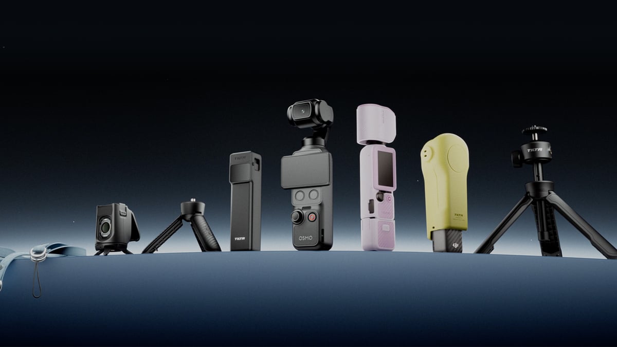 DJI Osmo Pocketとその他アクセサリー TILTA DJI Osmo Pocket 4用 アクセサリーシリーズを発表 | TILTA