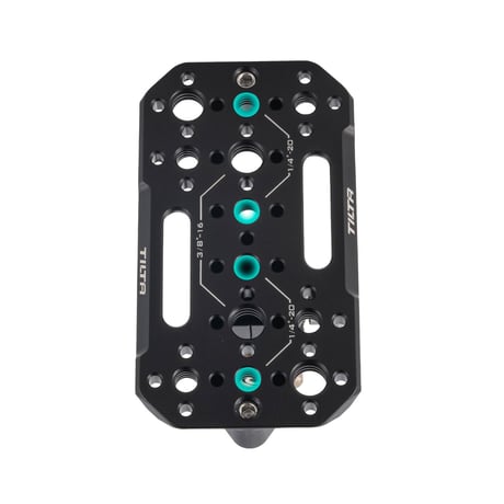 Tilta Adjustable Accessory Mounting Plate (TA-AMP-B) アジャスタブル アクセサリーマウンティングプレート