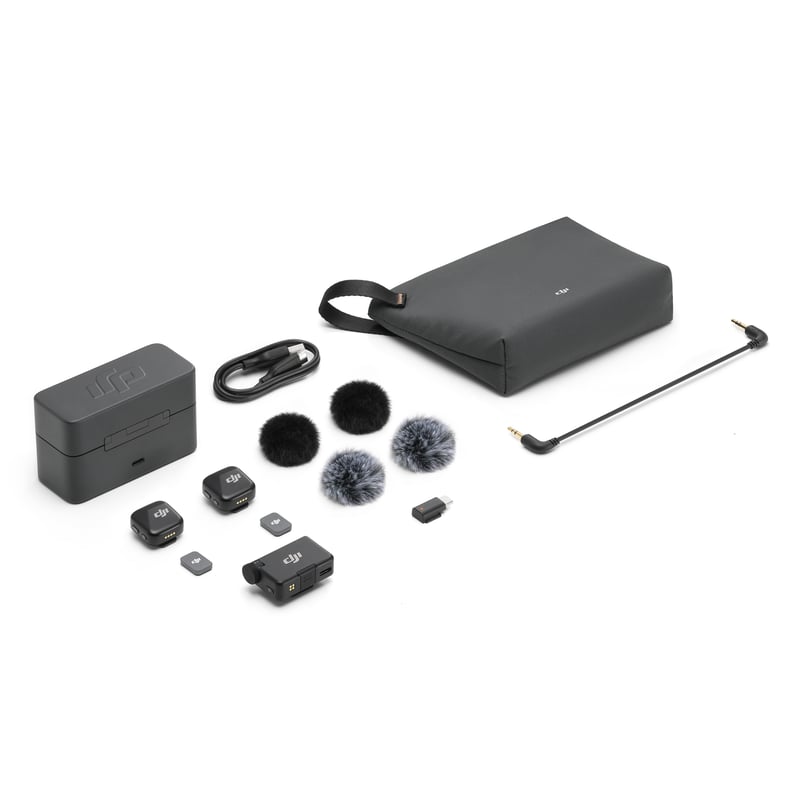 DJI Mic Mini（2 TX + 1 RX + 充電ケース） DJI Mic Mini (2 TX + 1 RX + Charging Case) | Park Cameras