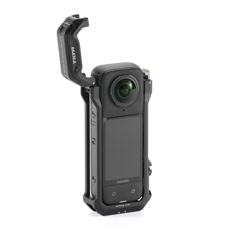[在庫限り]Insta360 X4用フルカメラケージ　Full Camera Cage for Insta360 X4 - Black (TA-T67-FCC-B)