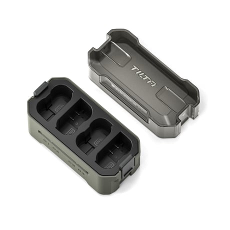 EN-EL15用ポータブル4連充電器 Tilta Portable Charging Station for EN-EL15 (4 Channel) - Green (TBC-EL15-GN)