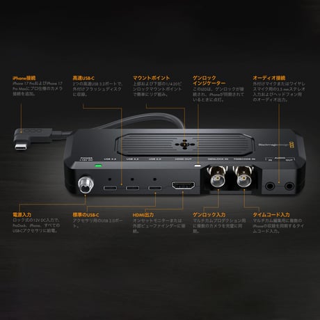 Blackmagic Camera ProDock (CINTDOCKPRO)
