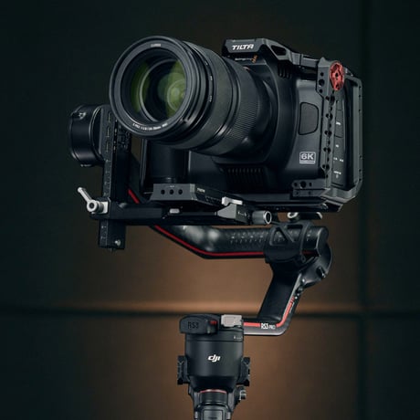 Blackmagic Cinema Camera 6K用フルカメラケージ  (TA-T64-FCC-B)  Full Camera Cage for BMCC 6K