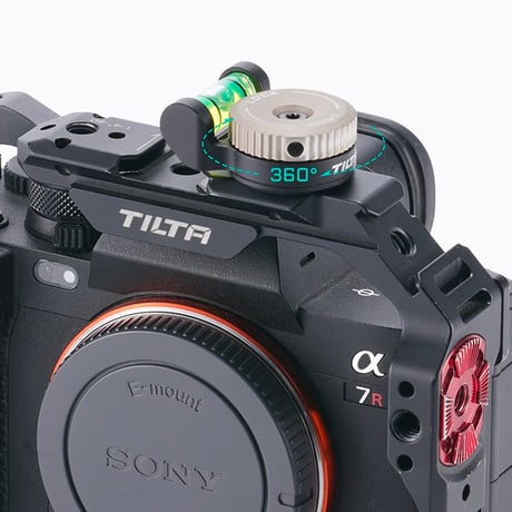[生産終了] 回転式バブル水準器 Tilta Rotatable Bubble Level (TA-RBL-B)
