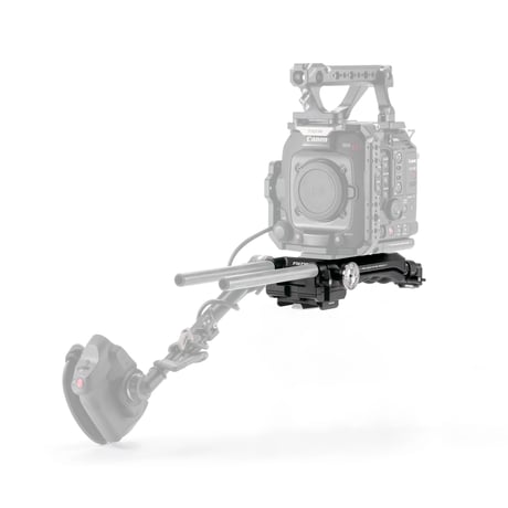 Quick Release Shoulder Pad Baseplate (ES-T22-SPB) ショルダーパッド付きManfrottoスタイル クイックリリースベースプレート