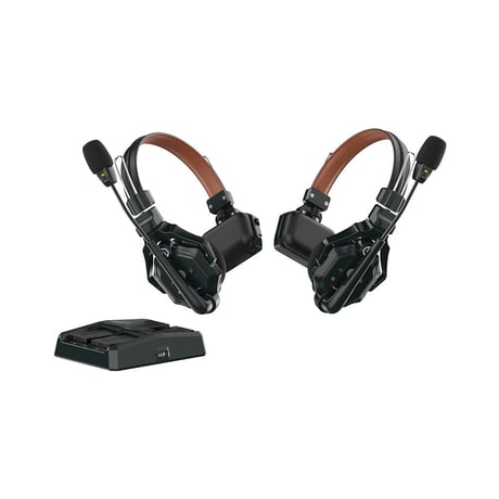 [販売終了] Hollyland Solidcom C1 PRO-2S (2人用/全二重ワイヤレスインカム/ノイズキャンセリング搭載)