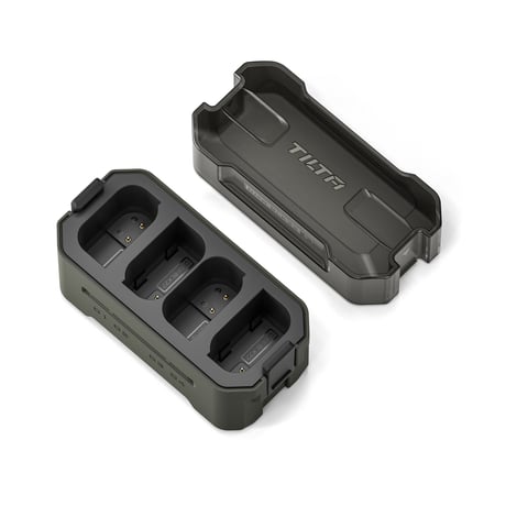 DMW-BLK22用ポータブル4連充電器 Tilta Portable Charging Station for DMW-BLK22 - Green (TBC-BLK22-GN)