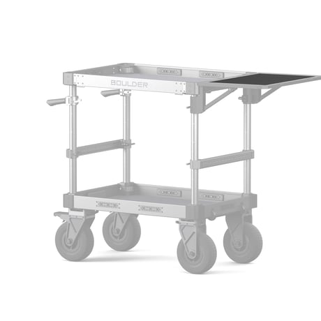 Boulder カメラカート用 デュアルIGTプレート (プレート単品)　Dual IGT Plate Kit for Boulder Camera Cart – Black (TC-DPK-B)