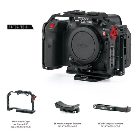 Full Camera Cage for Canon R5/R6/R5C - Black (TA-T32-FCC-B)