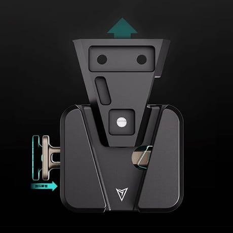 Tilta Pocket V-Mount Battery Plate V2 - Black (TA-PBP2-V) Vマウントバッテリープレート