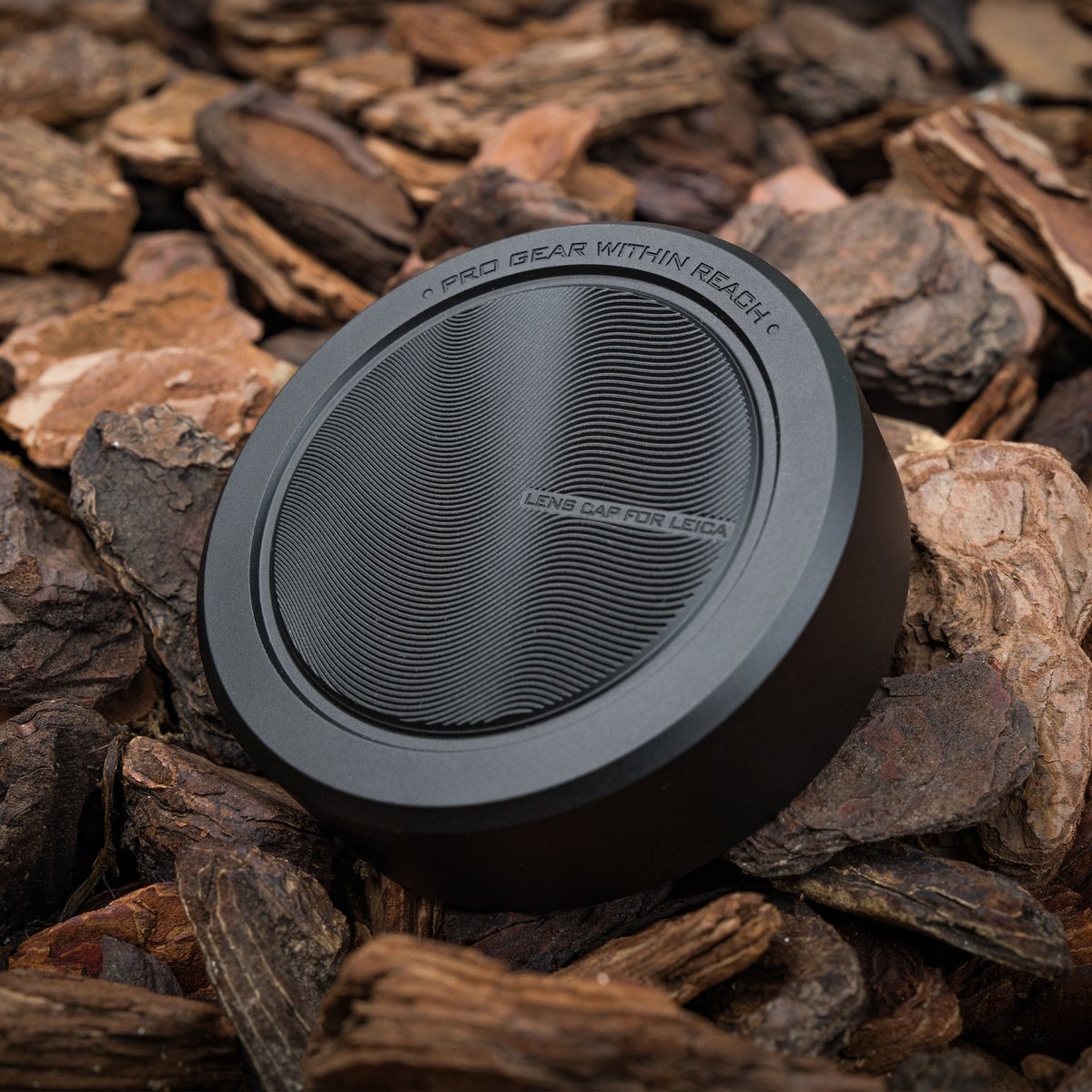 在庫限り]Leica Q3用レンズキャップ テクスチャ柄 Lens Cap (TA-T76-