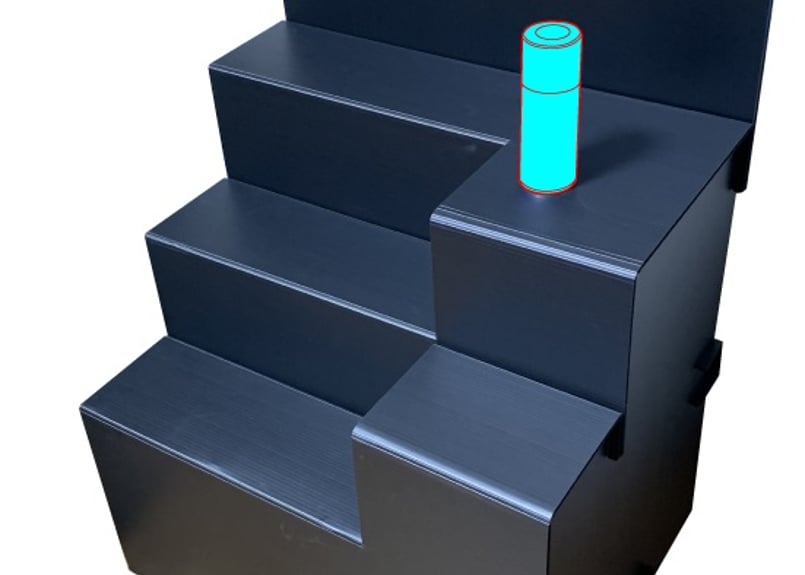 TJ-01 3段式+オリジナルL字展示台 | S.J.WORKs ONLINESHOP(移転)