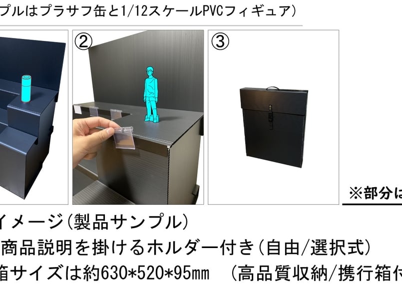 TJ-01 3段式+オリジナルL字展示台 | S.J.WORKs ONLINESHOP(移転)