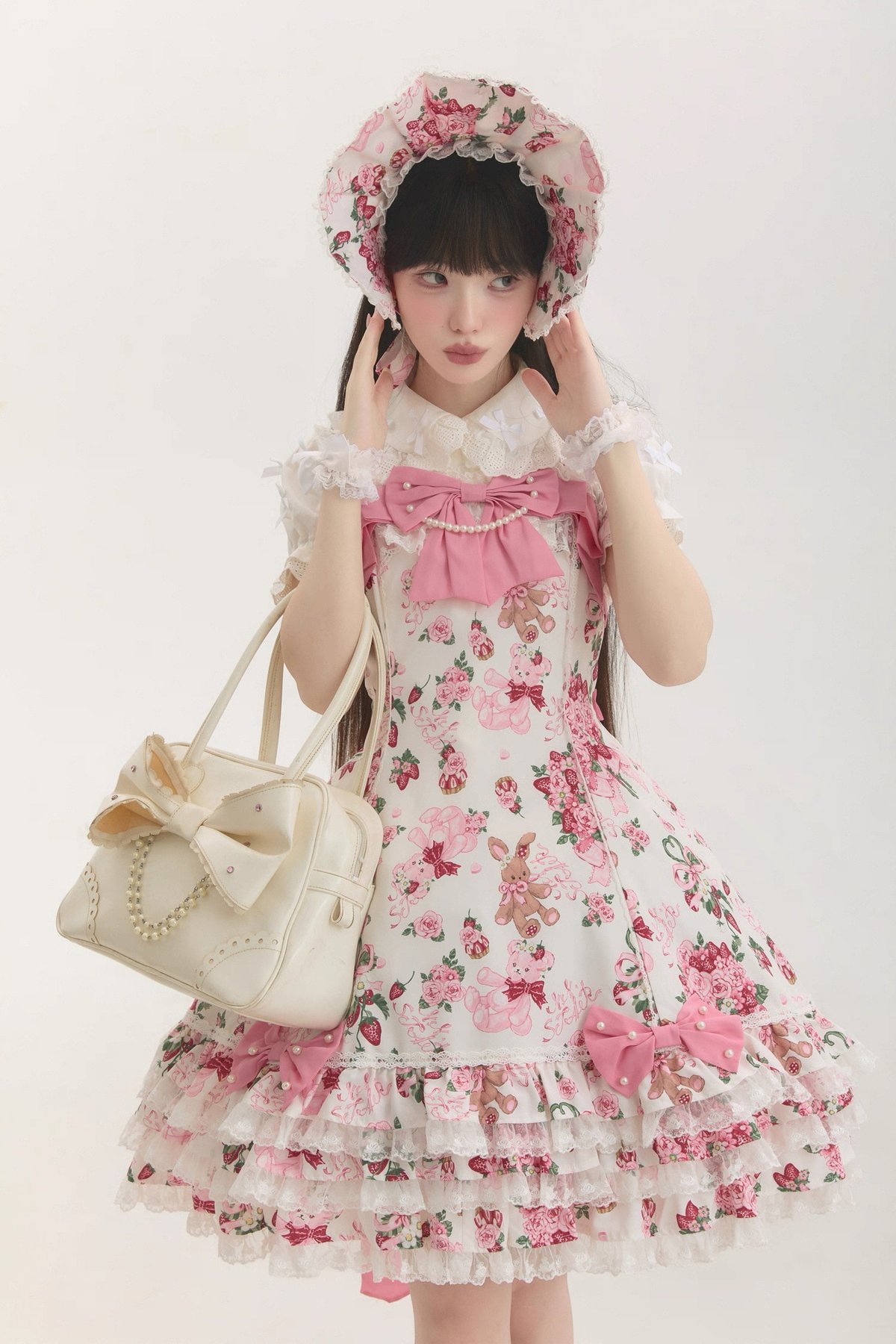 幸せのブーケ」ジャンパースカート 【12/20まで】送料無料！ | GIRLISM