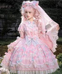 「花箱×サンリオ マイメロディ」薔薇姫袖ワンピース 【7/20まで】ロリータ