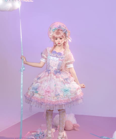 「花箱×サンリオ リトルツインスターズ」Starドレス【7/20まで】ロリータ