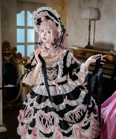 「Vintage Cake」ドレス４点フルセット（ブラック） 【2/14まで】送料無料！