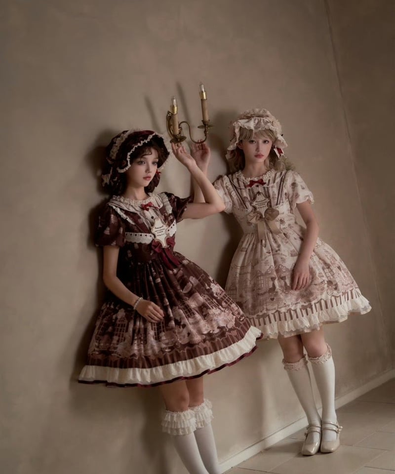 骨董菓子屋」ワンピース&ボンネット【10/28まで】送料無料！ | GIRLISM