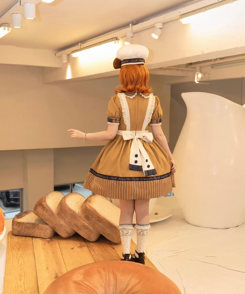 クッキングマウス」エプロンワンピース 【1/11まで】送料無料！ | GIRLISM